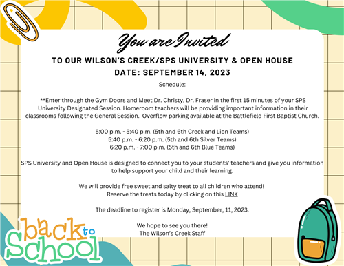  Open house